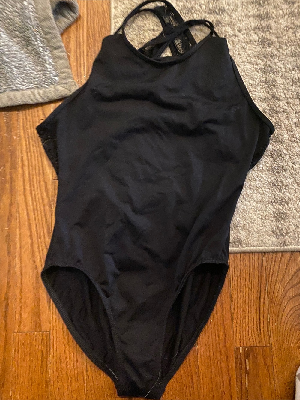 Mirella Adult L black leotard